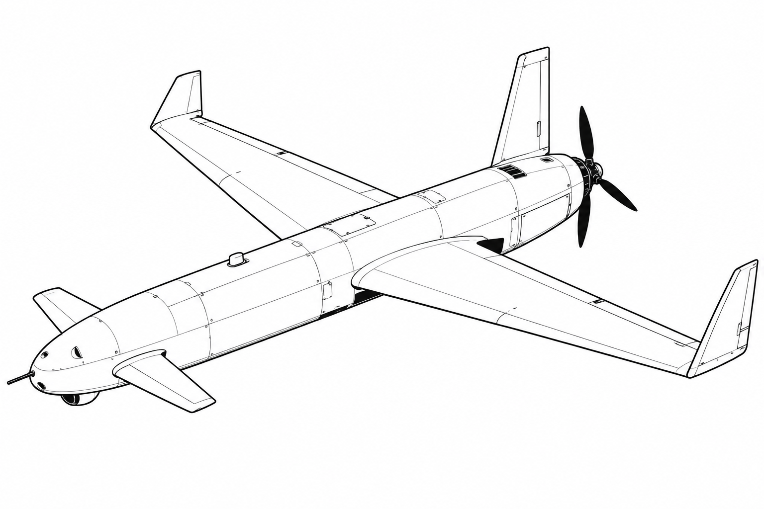 UJ-26 Beaver military drone profile image